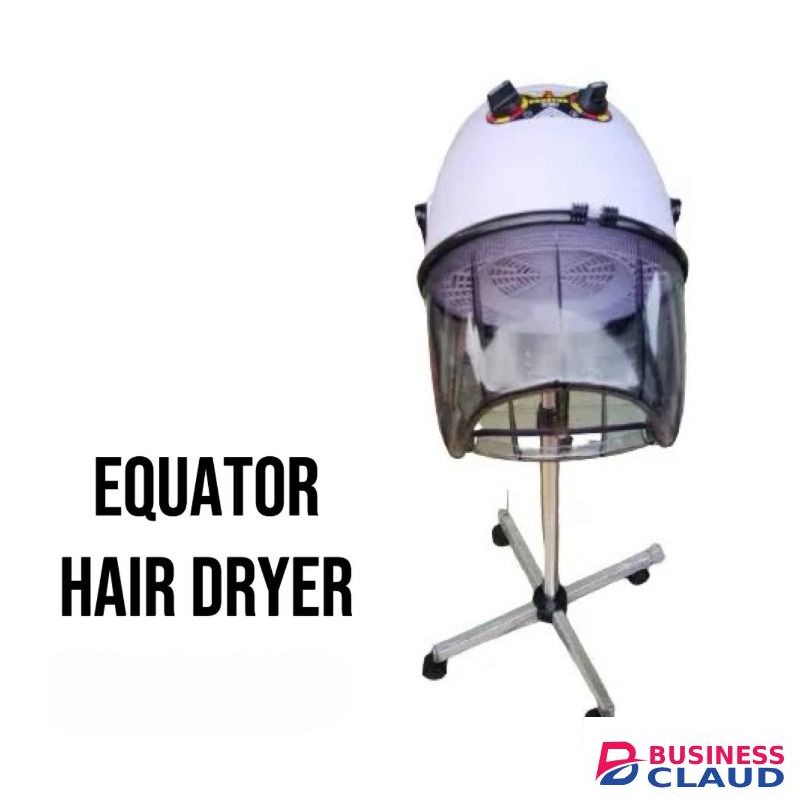 Hair dryer with stand