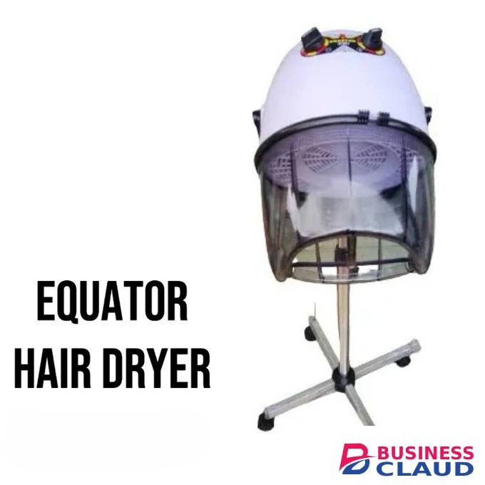Hair dryer with stand