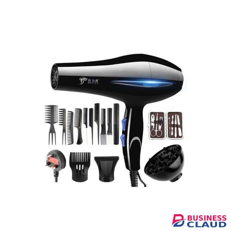2200W Hair Dryer Professional Hair Dryer Fast Heating Hot And Cold