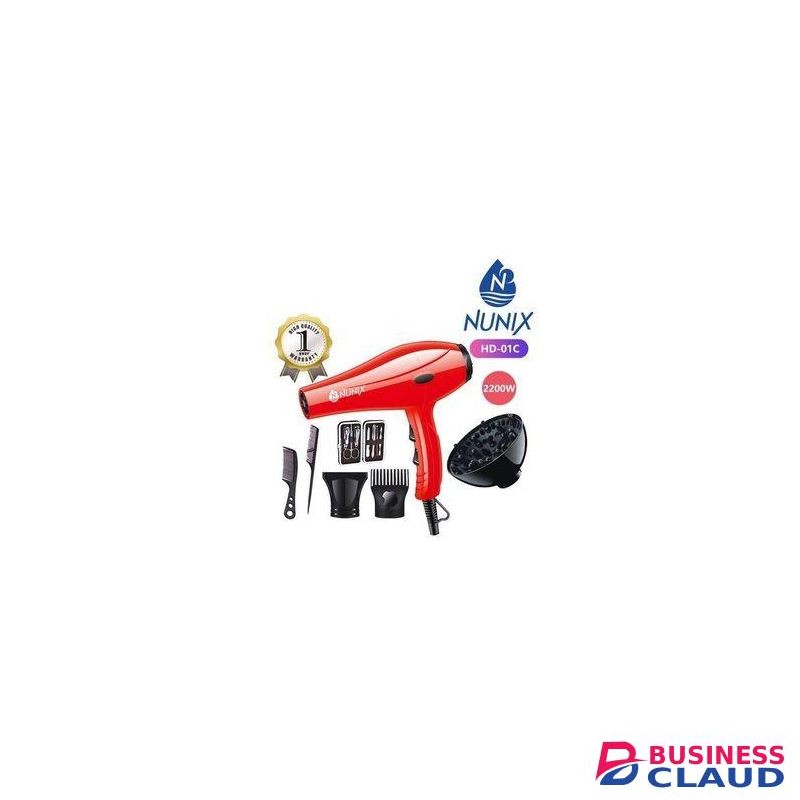 Nunix Heavy Duty Super Blow Dry Hair Dryer Home And Salon Hair Dryer Blow Dry