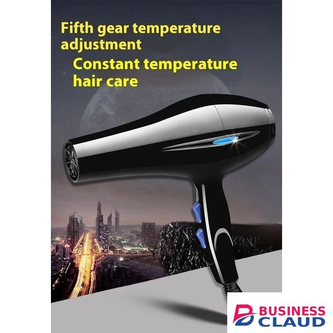 Hair Dryer Professional Powerful Hair Dryer Fast Heating Hot And Cold Adjustment Ionic Air Blow Dryer with Air Collecting