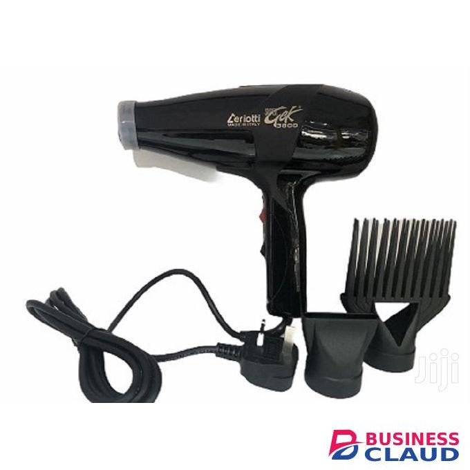 Ceriotti Super GEK 3000 Blow Dry Hair Dryer Professional – Fast-Drying Hair Dryer for Busy Mornings