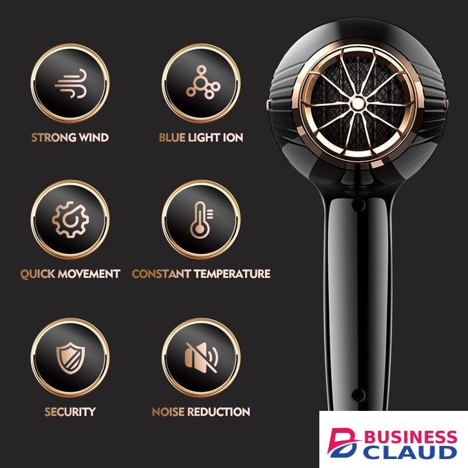 2200W Hair Dryer Professional Powerful Hair Dryer Fast Heating Hot and Cold