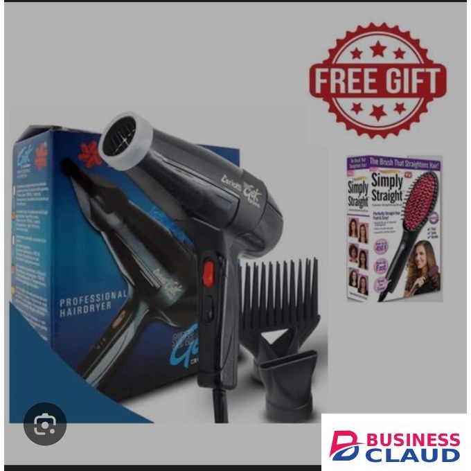 Gek Professional Hair Dryer + FREE GIFT