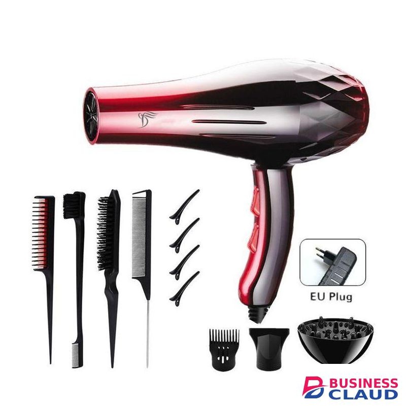 2200W Blow Dry Hair Dryer Professional Hair Dryer Fast Heating Hot And Cold Hair Comb Set