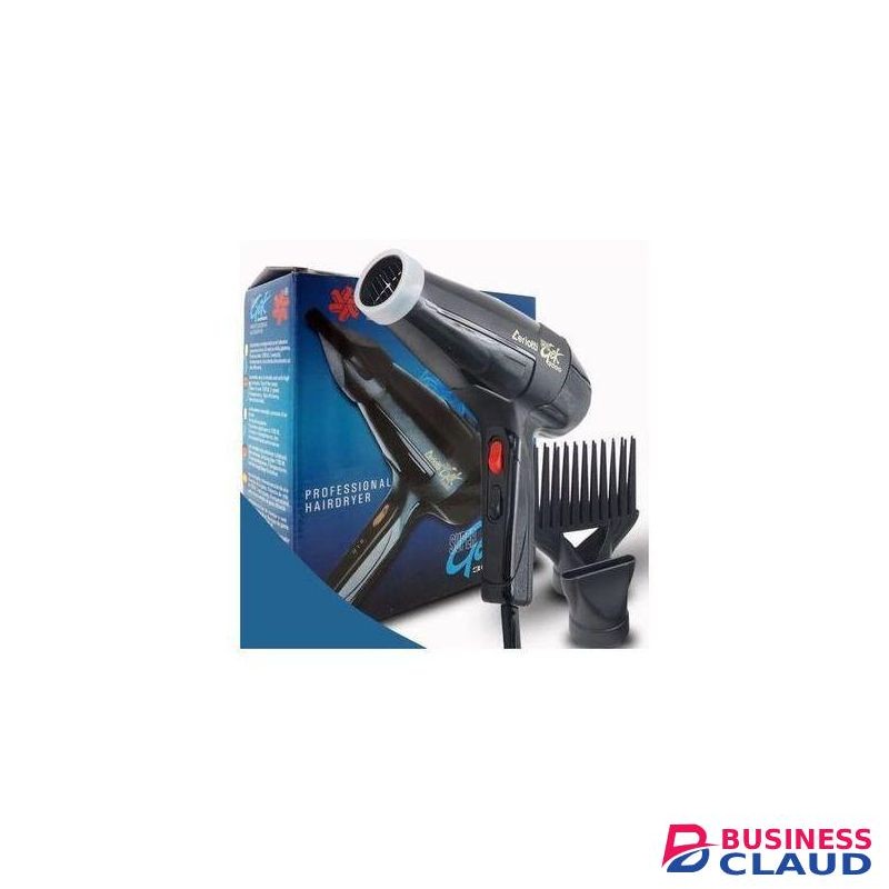Ceriotti Discounted Super GEK 3000 Blow Dry Hair Dryer Turbo Hair Dryer Hair Dryer, Styling Edition, 3 Heat Settings, 2 Speed Settings, Cool Shot Button, 2 Blow Dryer Accessories Included