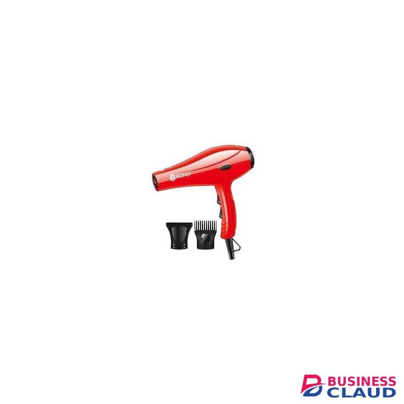 Nunix Blow Dry Hair Dryer - Red