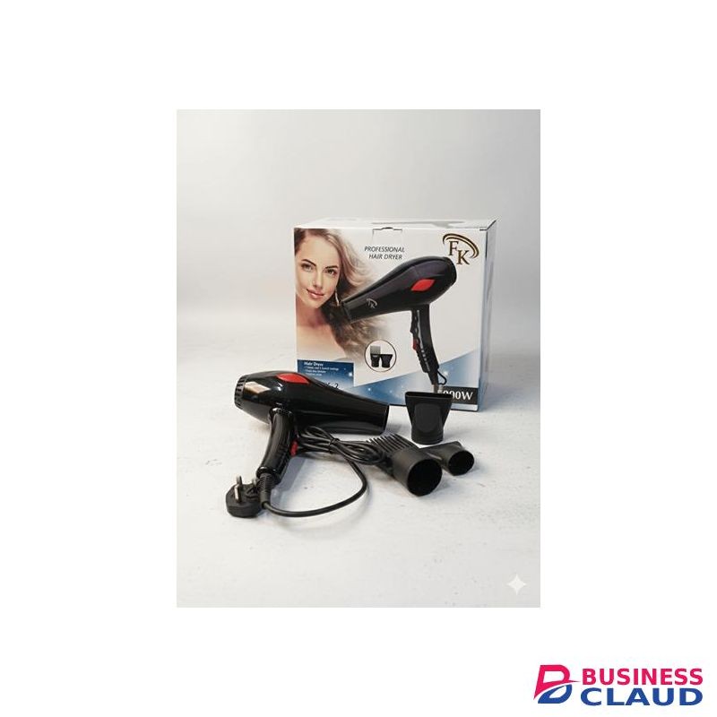 Fk Professional Hair Dryer, 5000W of power.