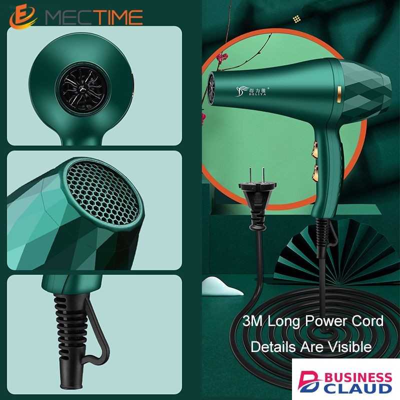Deliya Hair Dryer Blow Dryer Hair Tools+ Nail Clipper Set 6 Gifts