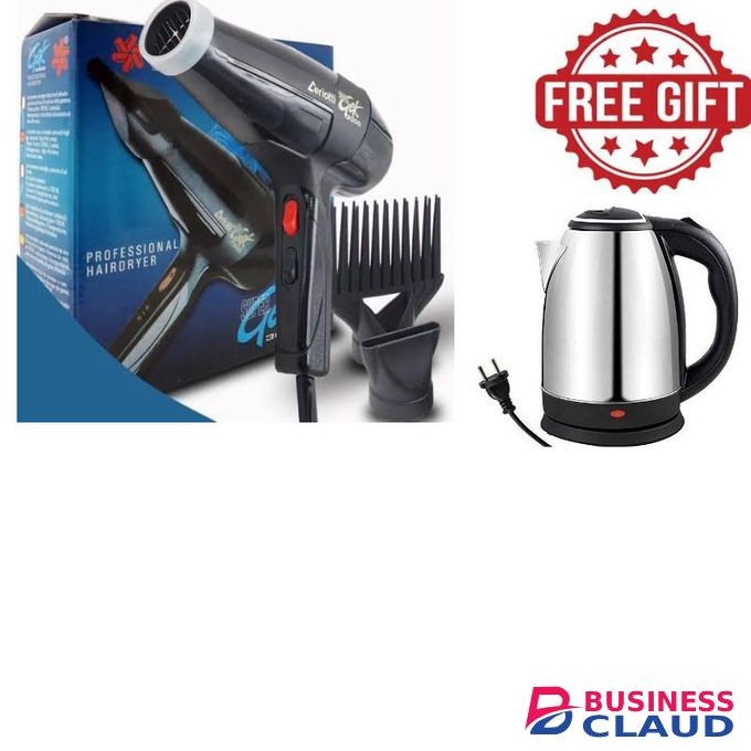 Gek Professional Hair Dryer - Super 3000//free kettle