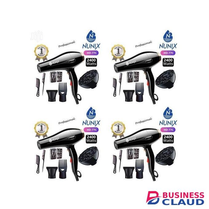 Nunix PROFFESSIONAL 2400W Blow Dry Hair Dryer