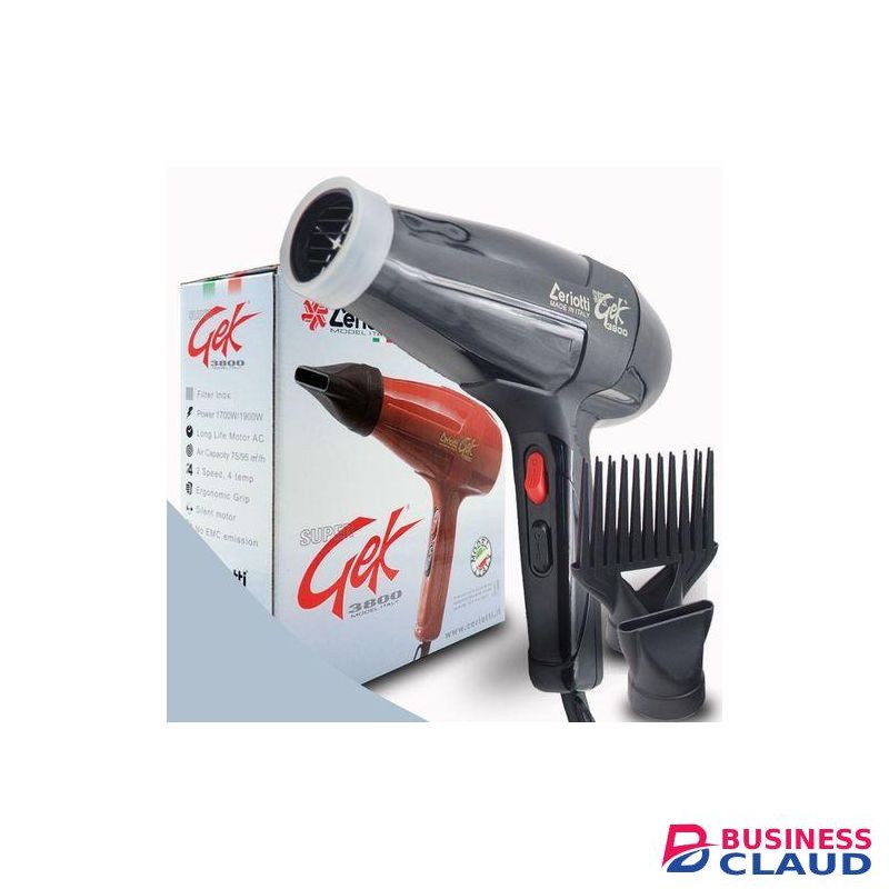 Ceriotti High Quality Professional Hair Dryer - Super Gek 3800