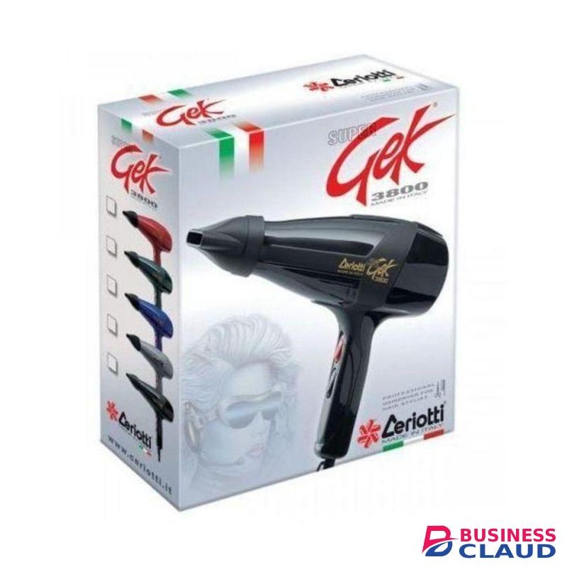 Ceriotti Super GEK 3800 Blow Dry Hair Dryer - Black