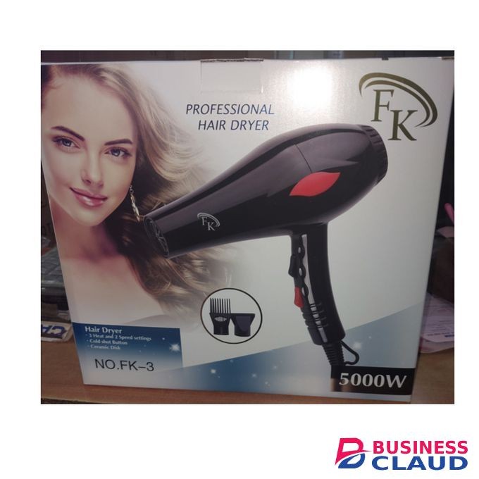 Fk FK-3 Hair Dryer. User Manual Nozzle Comb
