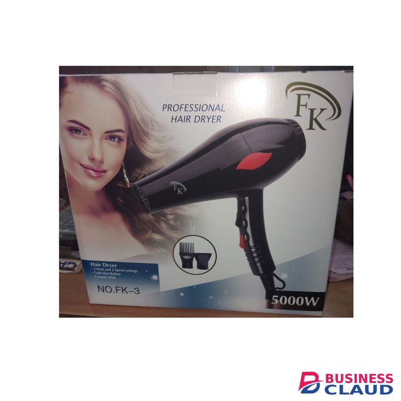 Fk FK-3 Hair Dryer. User Manual Nozzle Comb