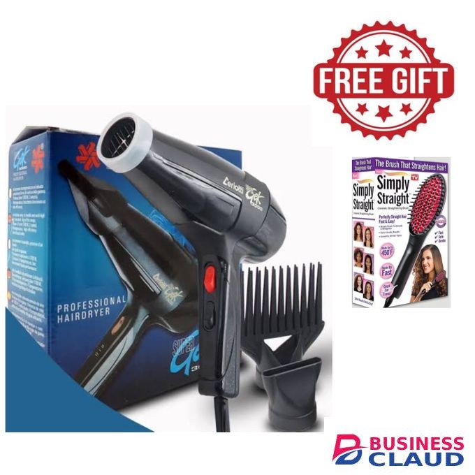 Ceriotti HAIR DRYER >>BLOW DRY SUPER GEK >free Gift