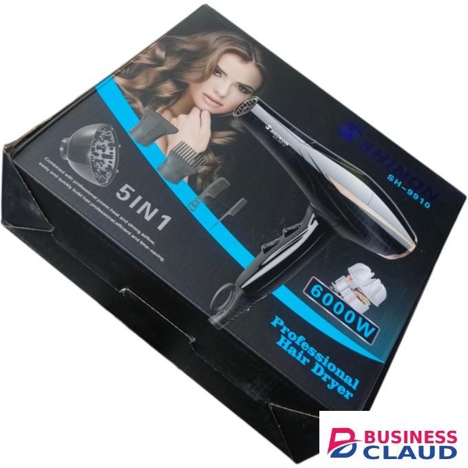 Shinon 6,000 Watts Powerful Professional Hair Dryer cf