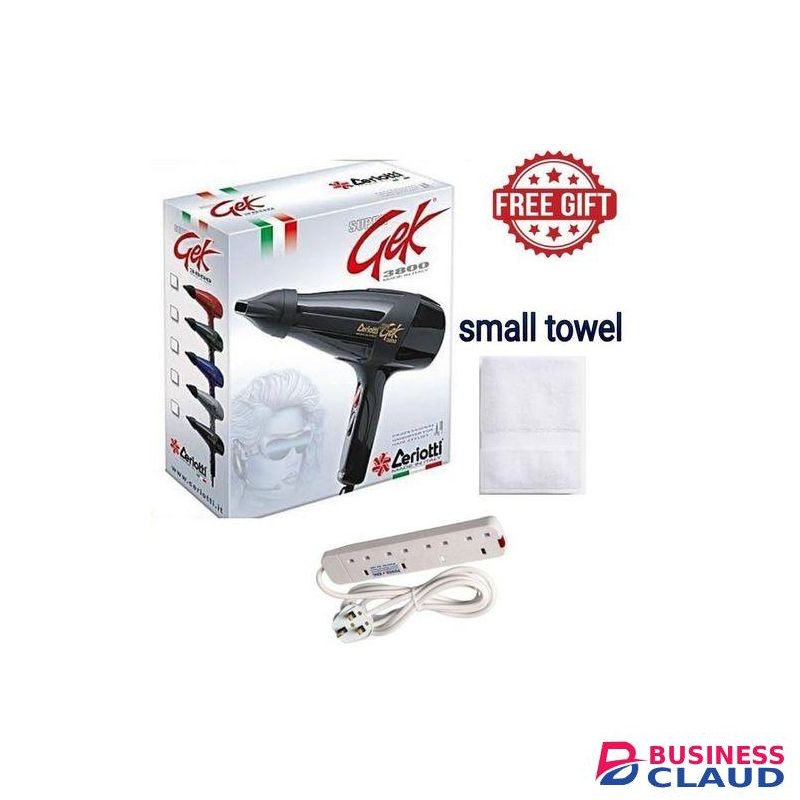 Ceriotti Hair Dryer Blow Dry/Straightener (GEK 3800)+GIFT