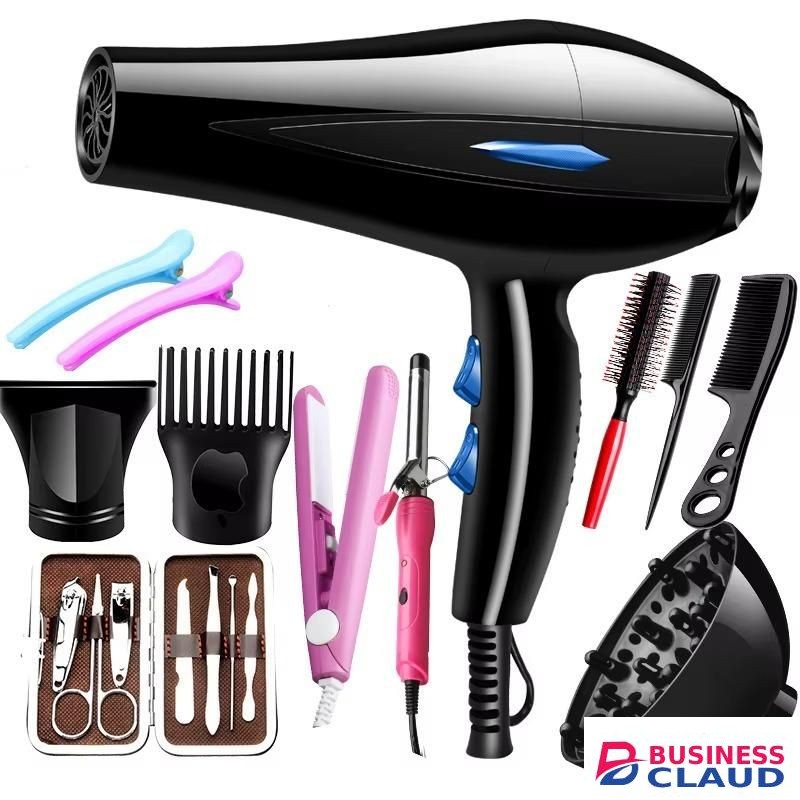 Canye Salon Hair Dryer, Professional Blow Dryer AC Motor Fast Drying with 2 Speed, 3 Heat Setting