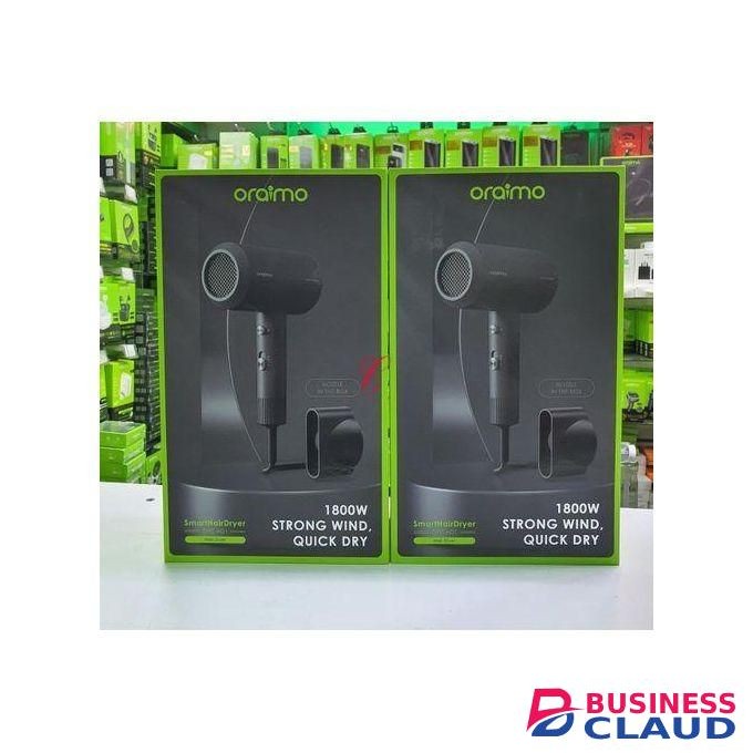 Oraimo SmartHairDryer 1800W 3 Heat Modes Negative Ion Technology Hair Dryer