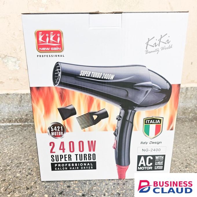 2400W SUPER TURBO PROFESSIONAL 3 HEAT SALON HAIR DRYER