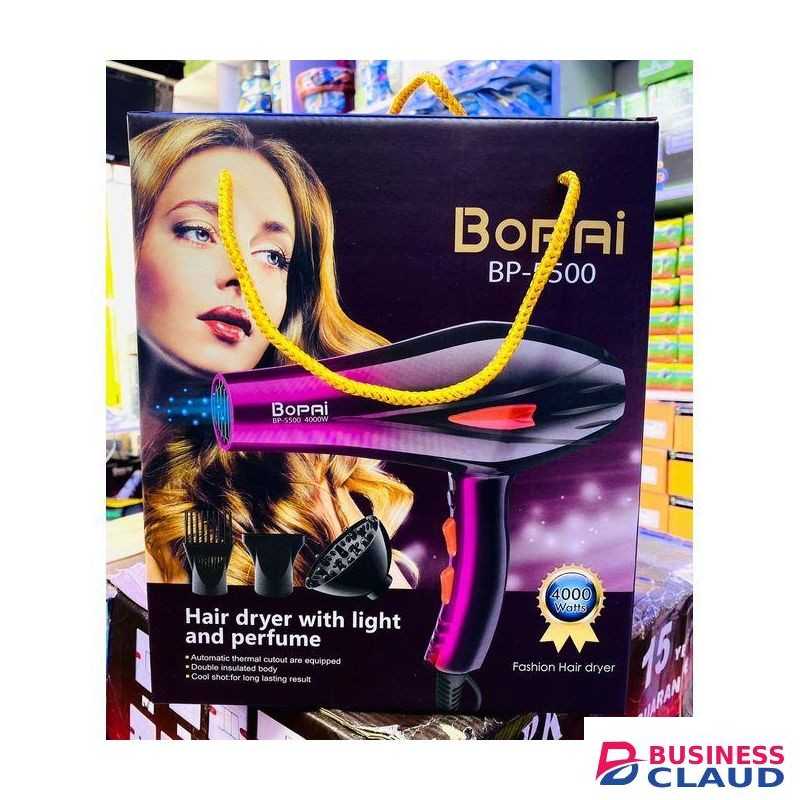 Bopai 4000W Powerful Home And Salon Blow Dry Hair Dryer With Accessories