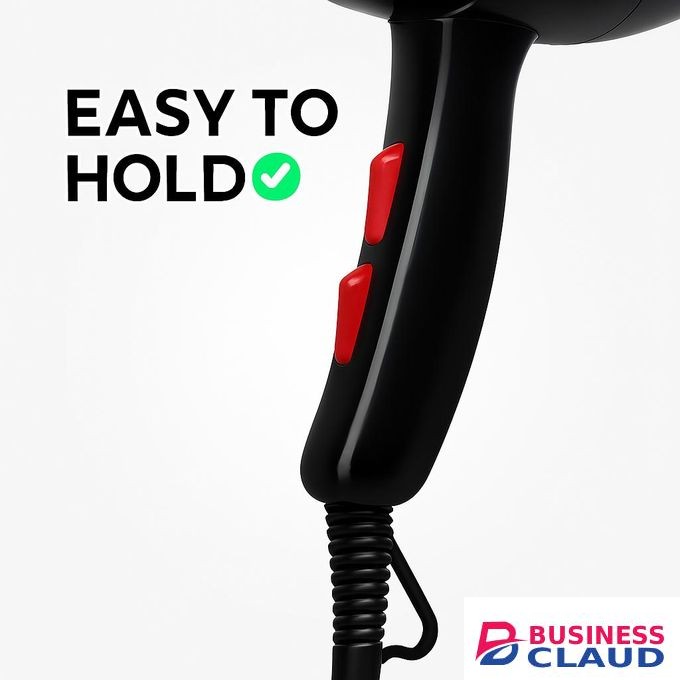 Professional Hair Dryer – 2000W Powerful Wind, Fast Drying, Heat Protection, Original Packaging
