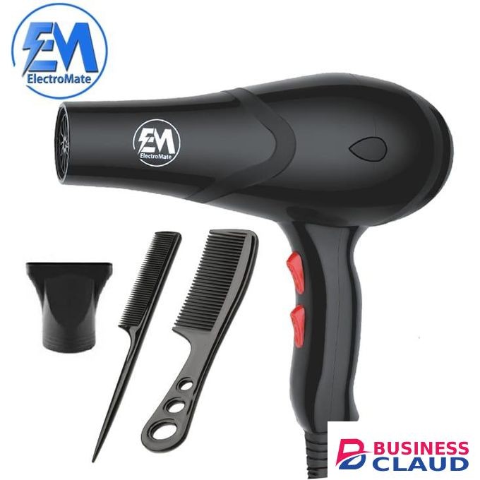 Em 3 Speed ElectroMate 2200W Blow Dry Hair Dryer