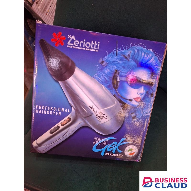 Salon-Approved Ceriotti GEK-3000 Hair Dryer – Smooth Finish, Long-Lasting Style