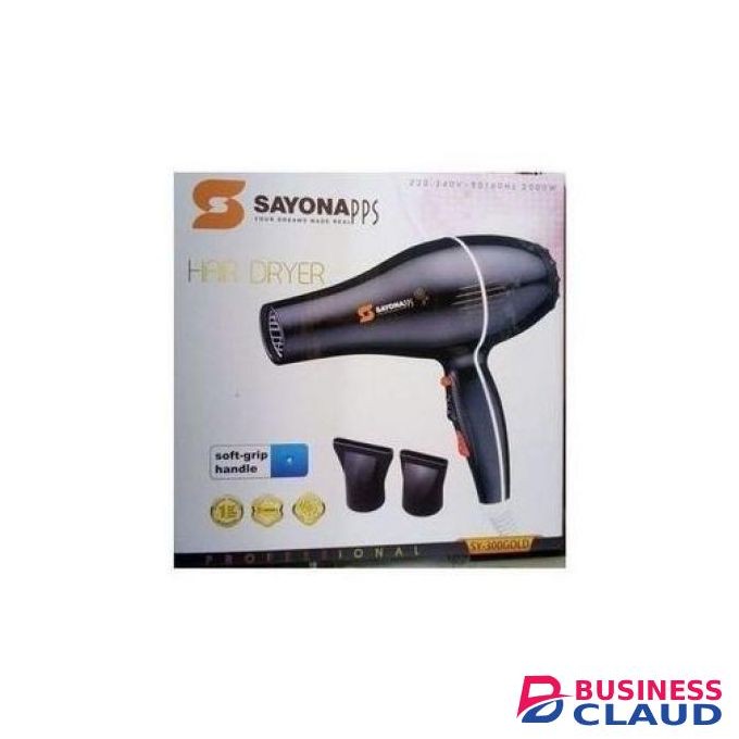 Sayona Hair Blow Dryer With 3 Heating
