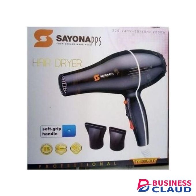 Sayona Professional Hair Blow Dryer With 3 Heating