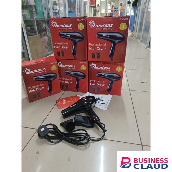 Rm Professional Hair Dryer – High Power Blow Dry with Multiple Heat & Speed Settings for Salon and Home Use, Lightweight Design, Overheat Protection and Long-Lasting Performance