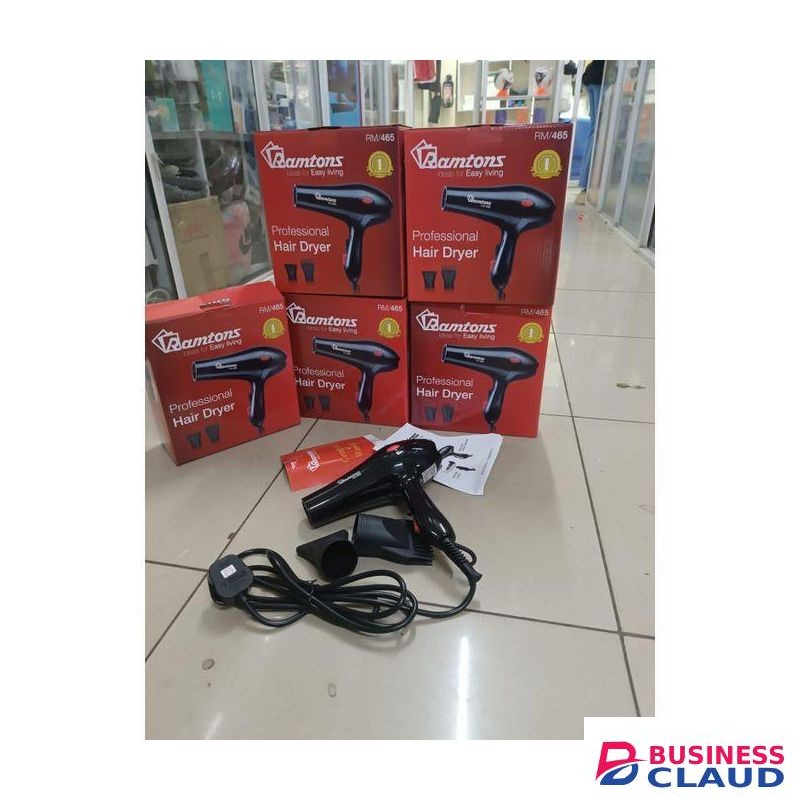 Rm Professional Hair Dryer – High Power Blow Dry with Multiple Heat & Speed Settings for Salon and Home Use, Lightweight Design, Overheat Protection and Long-Lasting Performance