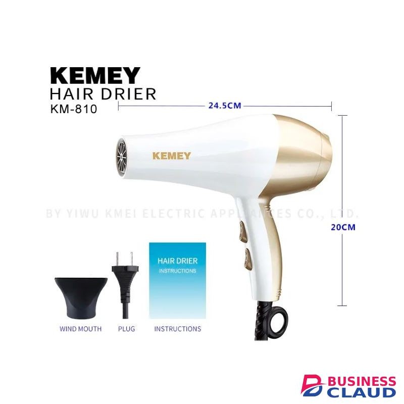 Kemey Hair Dryer/ Blow Dryer Professional KM-810