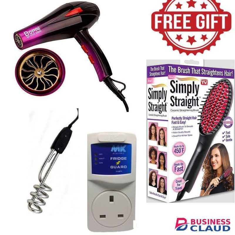 Bopai Hair Blow Dryer//free Gift//c.e"
