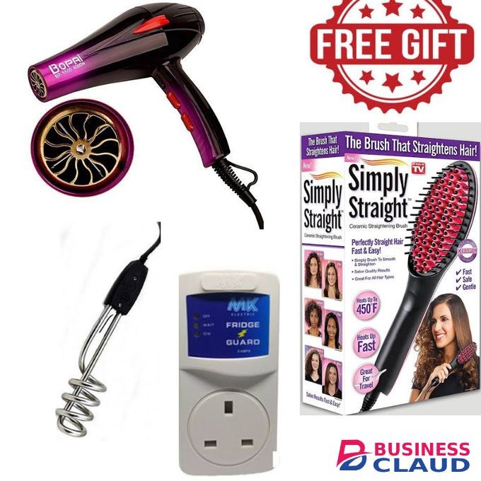 Bopai Hair Blow Dryer//free Gift//c.e"
