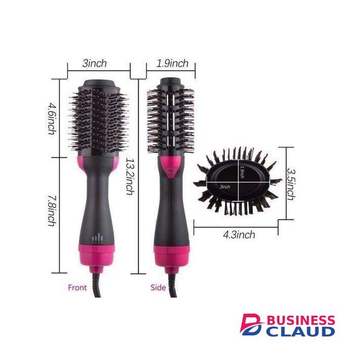 3-in-1 Electric Professional Hair Dryer, Hair Curler, Hair Straightener And Hair Brush.