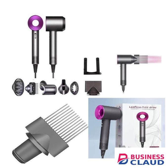 Professinal Leafless Powerful High-speed Negative Ion Hair Dryer Hair Care Quick Dry Hairdryer