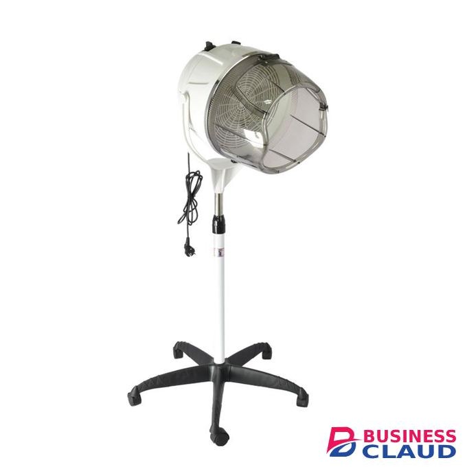 Beauty Salon Portable Hair dryer - with Adjustable/flexible and movable stand - White