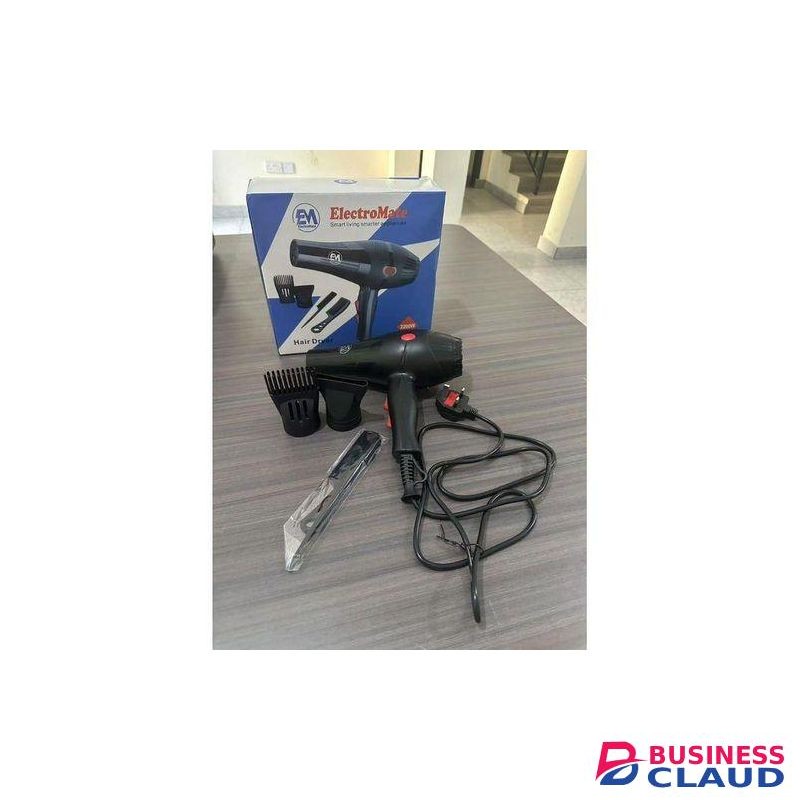 ElectroMate High power 2200w Professional Hair Dryer //Blow-dry// Salon Straightener//Commercial use
