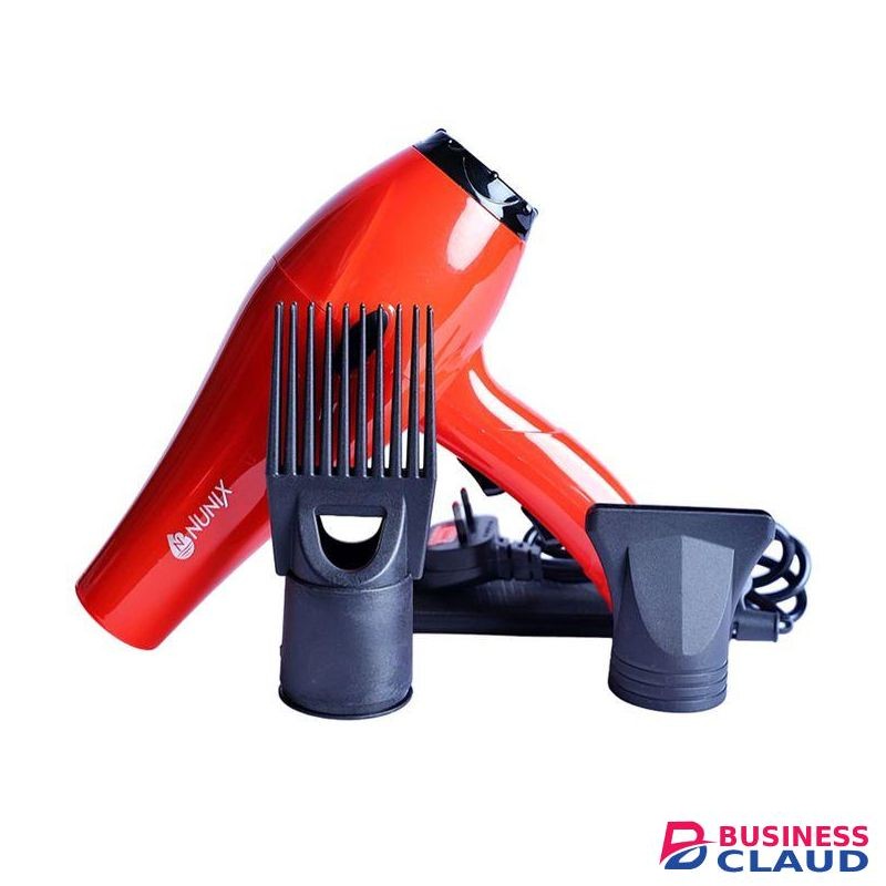 Nunix Professional Hair Blow Dryer with Beauty Accessories HD-01 – Powerful and Durable Hair Care Tool for All Hair Types