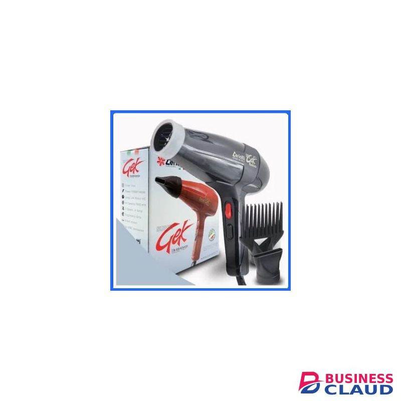 Zeriotti GEK 3800watts// Blow Dry Hair