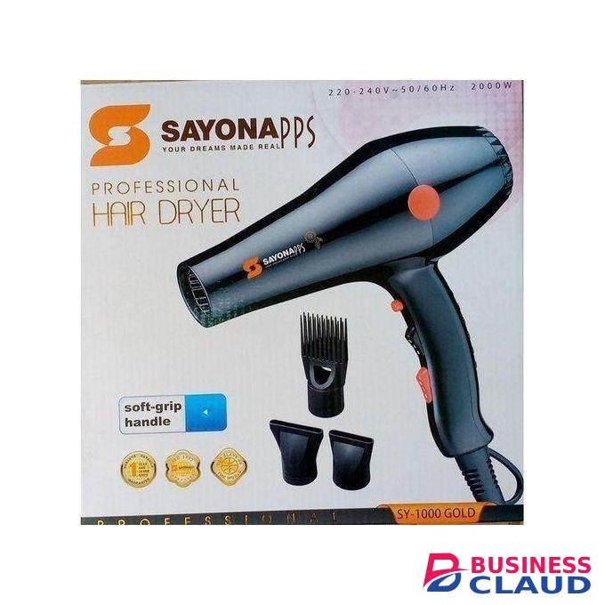 Sayona Hair Blow Dry Straightener-Home Professional Commercial Blowdry