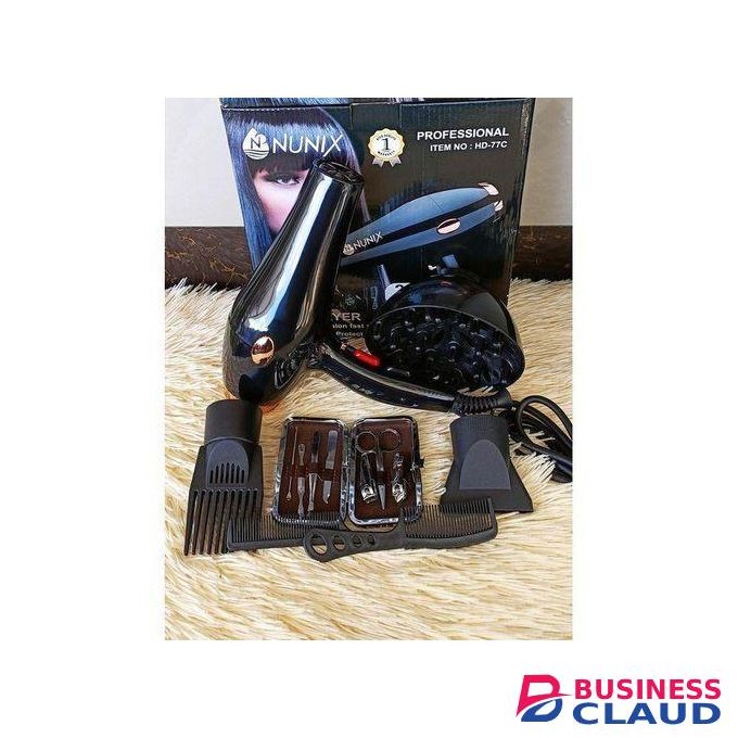 Nunix Blowdry hair browdry 2200wts with accessories