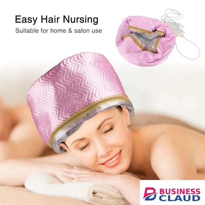 Hair Thermal Treatment Cap, Hair Steamer Thermal Heat Cap Deep Conditioning Temperature Adjustable Electric Heat Cap Hair Care Moisturize and Nourish for Home Use