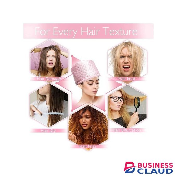 Hair Steamer Thermal Heat Cap Deep Conditioning Scalp Treatment For Home Use