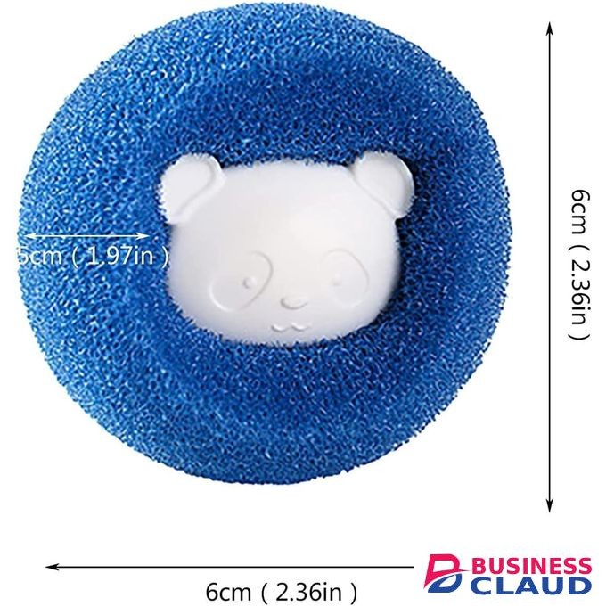 10Pcs Pet Hair Removal Cleaning Ball,Clothes Anti-Winding Adsorption Reusable Hair Remover Washing Machine Hair Catcher Laundry Ball, Dryer Ball For Clothing Dog Cat Pet Hair Remover-multicolor