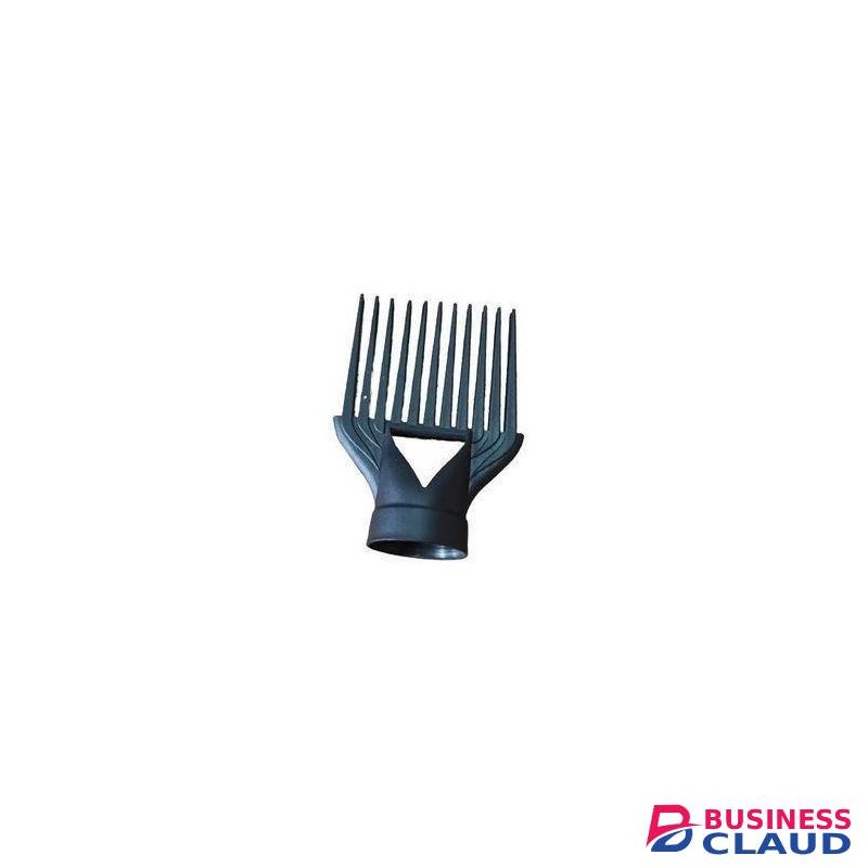 Black Blow Dryer Comb Attachment