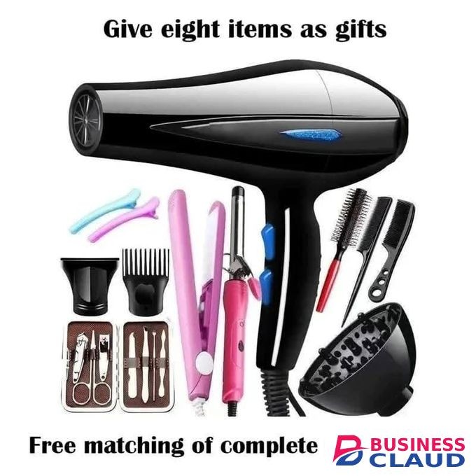 12-Piece Professional Hair Dryer Set