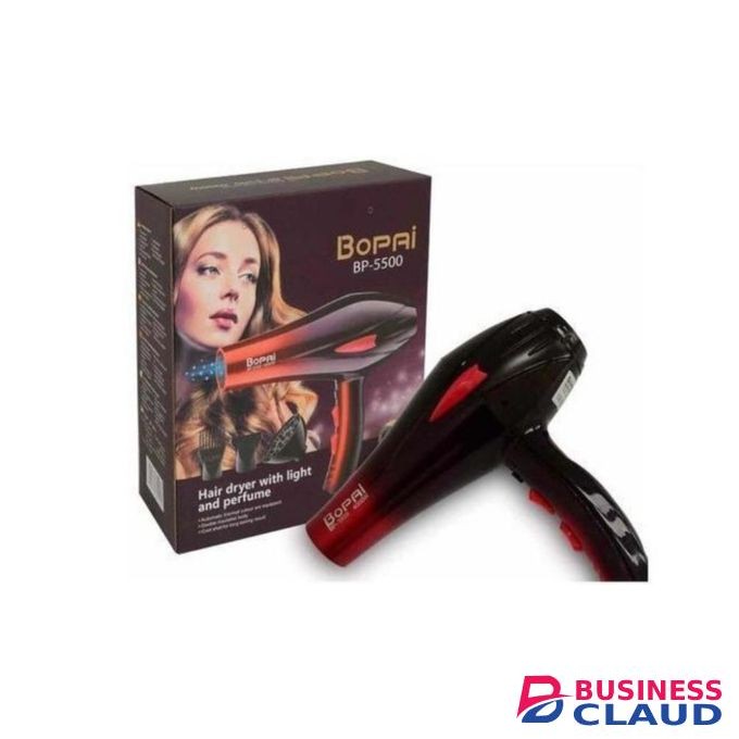 Bopai 4000w Proffesional Fashion Hair Dryer Blowdry red